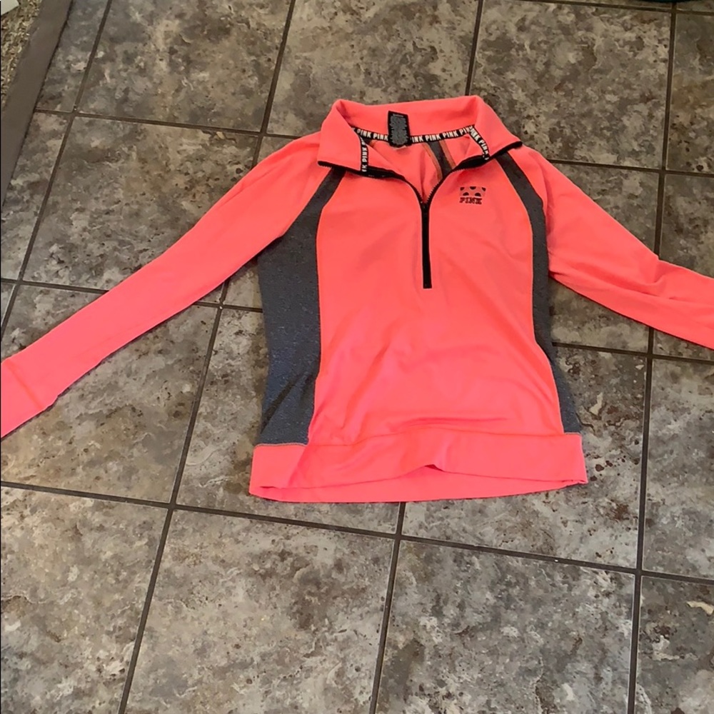 VS pink ultimate quarter zip